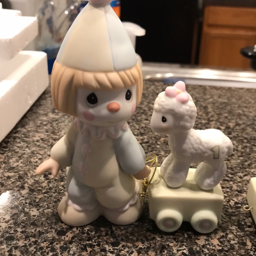 Precious Moments Birthday train